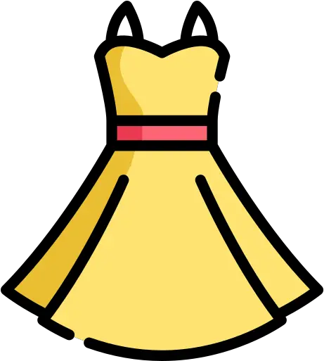  Dress Cloth Color Icon Png Dress Icon Png