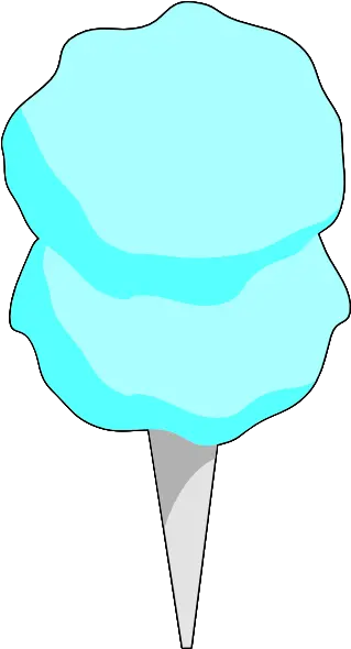  Blue Cotton Candy Clip Art Clipartix Ice Cream Png Cotton Candy Transparent