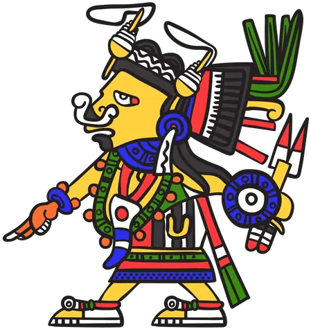  God Aztec Color Tlazolteotl Transparent Png U0026 Svg Vector File Drawing Om Png