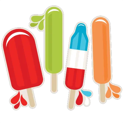  Set Svg Scrapbook Cut File Cute Clipart Popsicles Clipart Png Popsicle Png