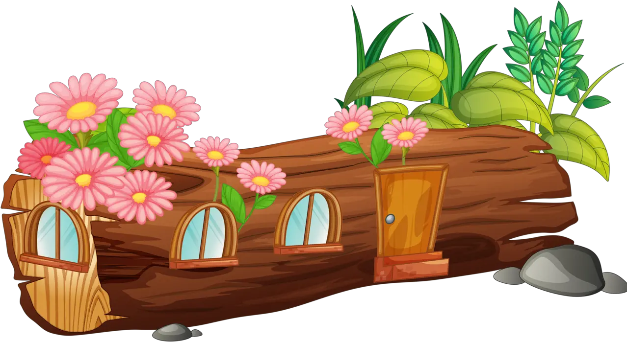  Library Of Png Transparent House Garden Files Cartoon Fairy House Clipart 25 Png