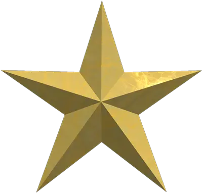  Here Have A Gold Star Roblox Dibujos De Una Estrella 3d Png Golden Star Png