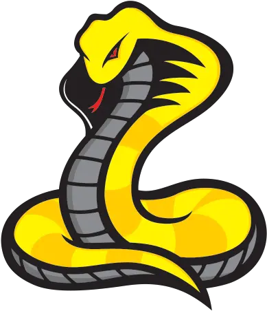  Printed Yellow Stickers Factory Clipart Transparent Cobras Logo Png Cobra Logo Png