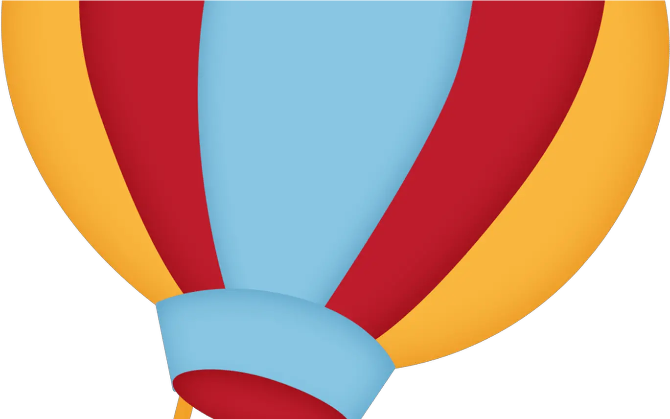  Sky With Sun And Hot Air Balloons Vector Black Library Hot Air Balloon Png Sky Vector Png