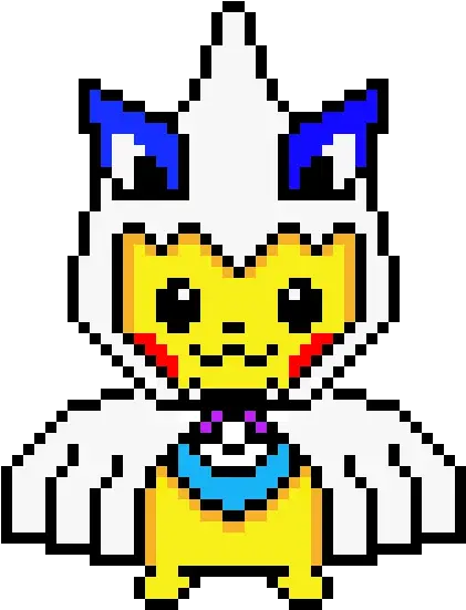  Lugia Pikachu Perler Pixel Art Maker Pikachu Lugia Pixel Art Png Lugia Png