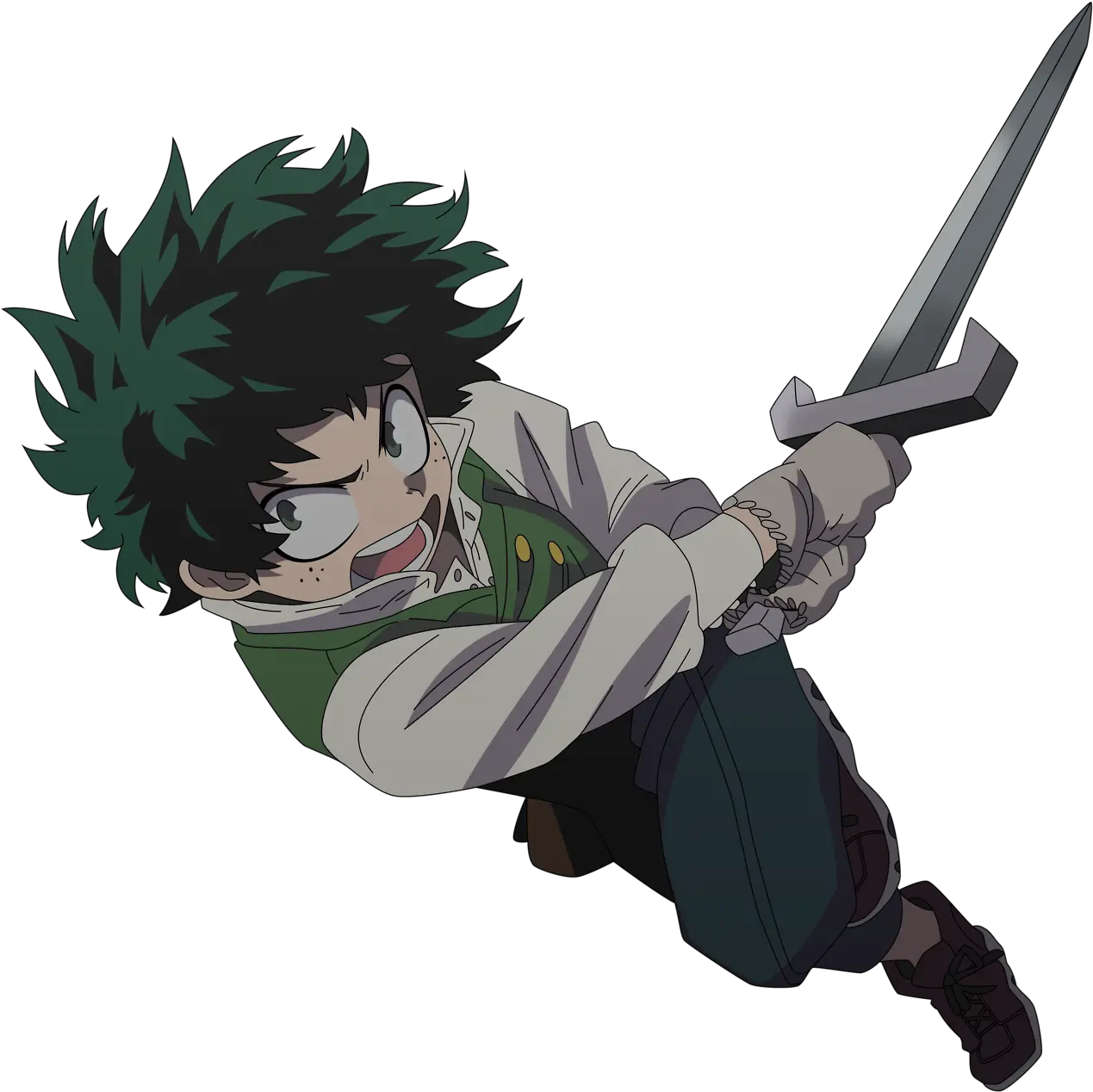  Deku Transparent Background Png Midoriya Izuku Render Deku Transparent