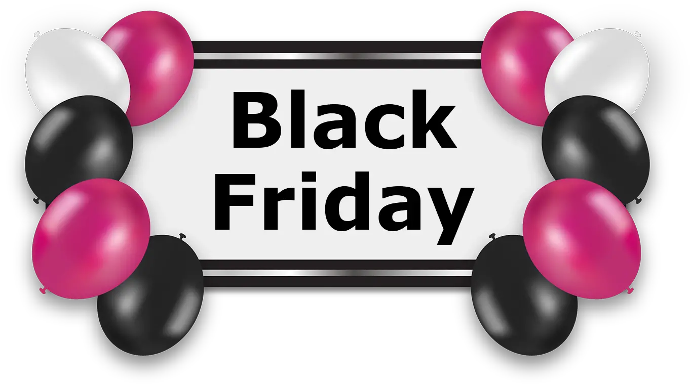  Black Friday Png Image Free Download Searchpngcom Transparent Black Friday Ballon Png