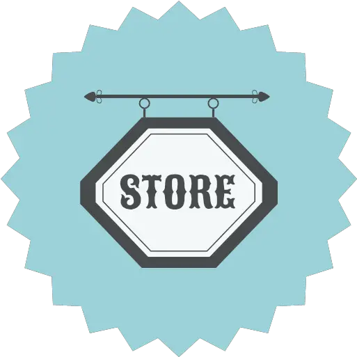  Retro Shop Shopping Sign Store Icon E Commerce And Shopping Png Store Icon