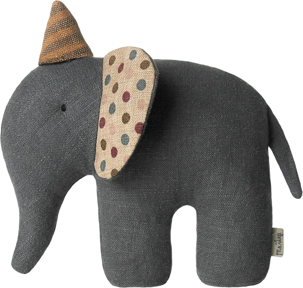  Maileg Elephant For Circus Mice Maileg Zirkus Elefant Png Circus Elephant Png