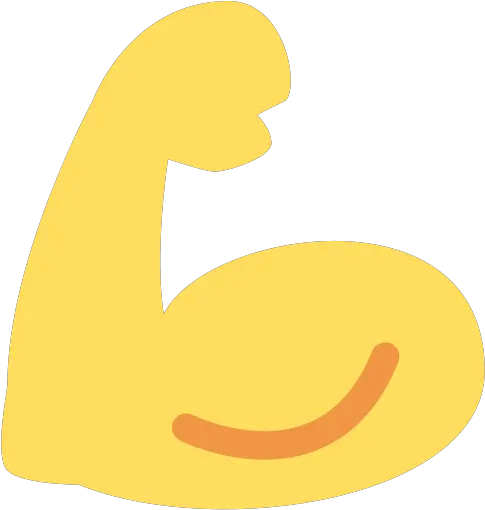  Flexed Biceps Emoji Muscle Emoji Twitter Png Muscle Emoji Png