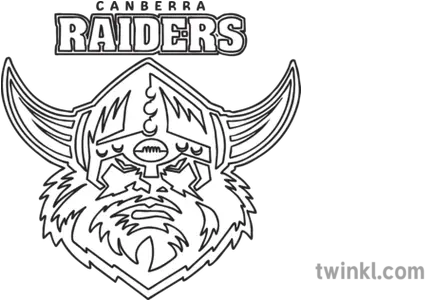  Canberra Raiders National Rugby League Persik Kendal Png Raiders Logo Transparent