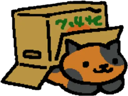  Hd Spud Neko Atsume Cat In Box Png Transparent Neko Atsume