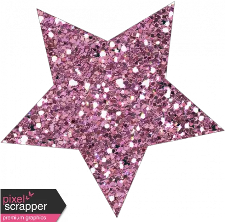  Superlatives Glitter Star 02 Graphic By Marisa Lerin Pixel Transparent Pink Glitter Star Png Pink Star Png