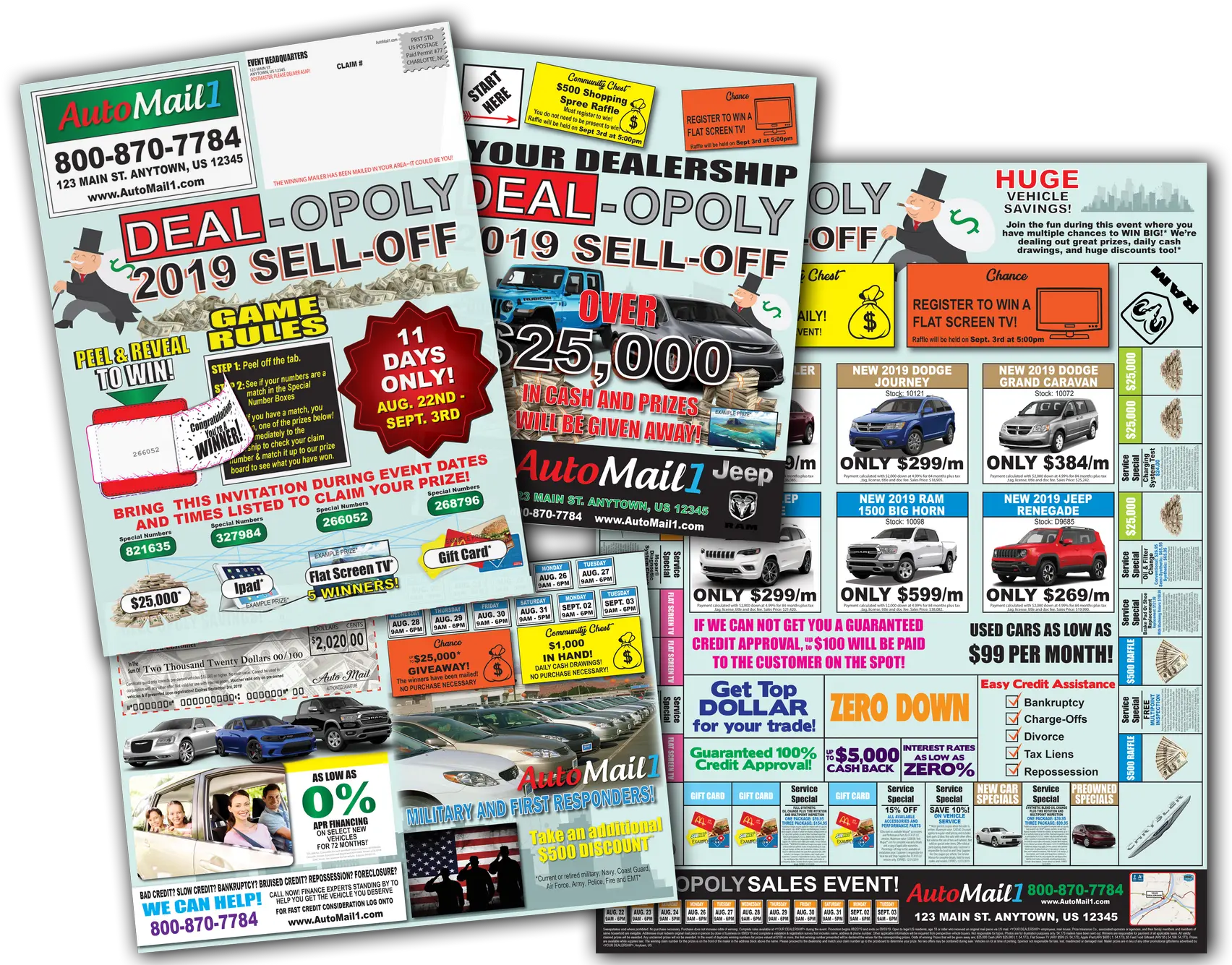  Direct Mail Marketing Png Monopoly