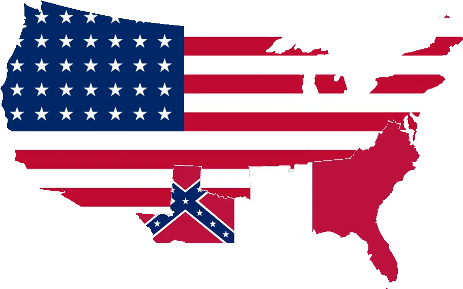  United And Confederate States Gay Marriage Legal In The Us Png Confederate Flag Png