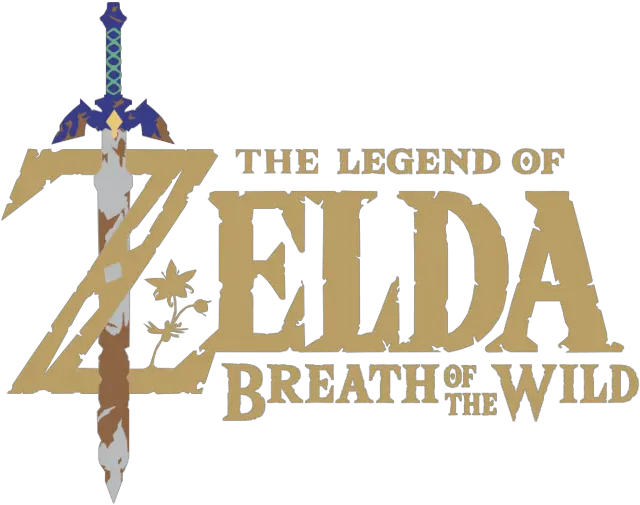  Breath Of The Wild Vertical Png Zelda Breath Of The Wild Logo