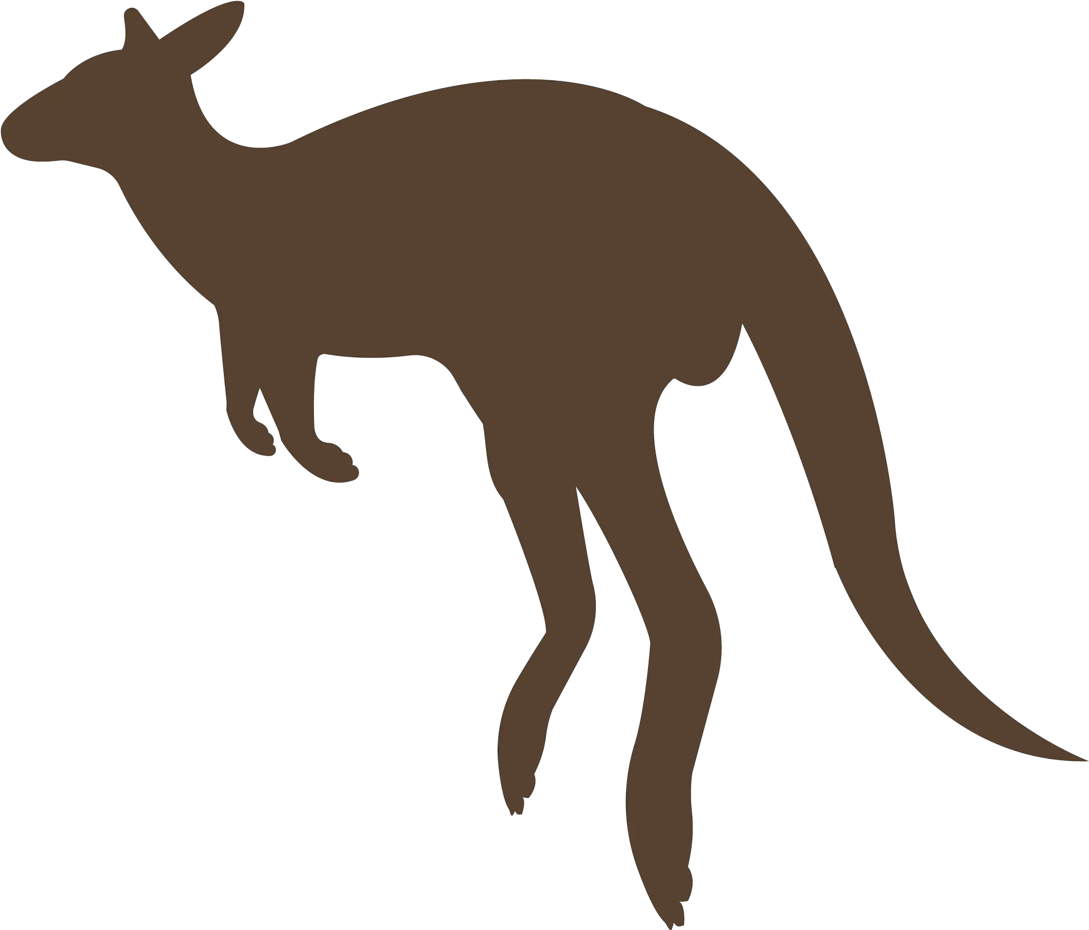  Download Sour Kangaroo Chasing The Whos Audition Kangaroo Kangaroo Silhouette Brown Png Kangaroo Transparent Background