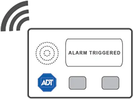  How Home Security Systems Work Adt Pulse Png Triggered Png