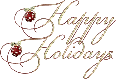  Merry Christmas Happy Holiday Images Transparent Happy Holidays Gif Png Transparent Happy Holidays