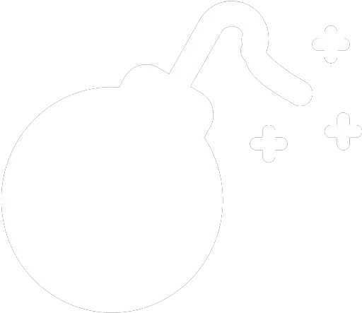  White Bomb 2 Icon Bomb Png White Png Bomb Transparent