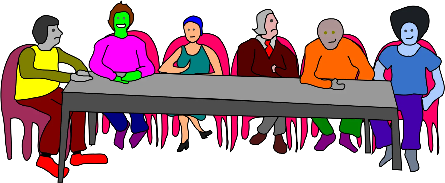  Human Behavior Art Conversation Png Group Meeting Clipart Png Conversation Png