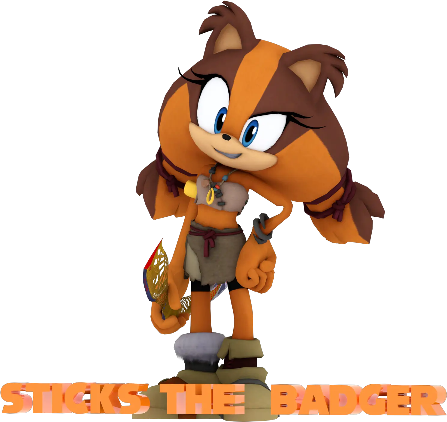  Sonic Toy Sticks Tails Boom Stuffed Png