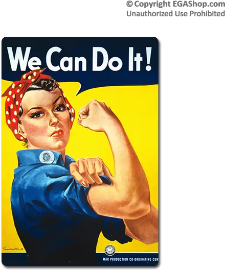  Wwii Poster Rosie The Riveter History Month Free Png Rosie The Riveter Png