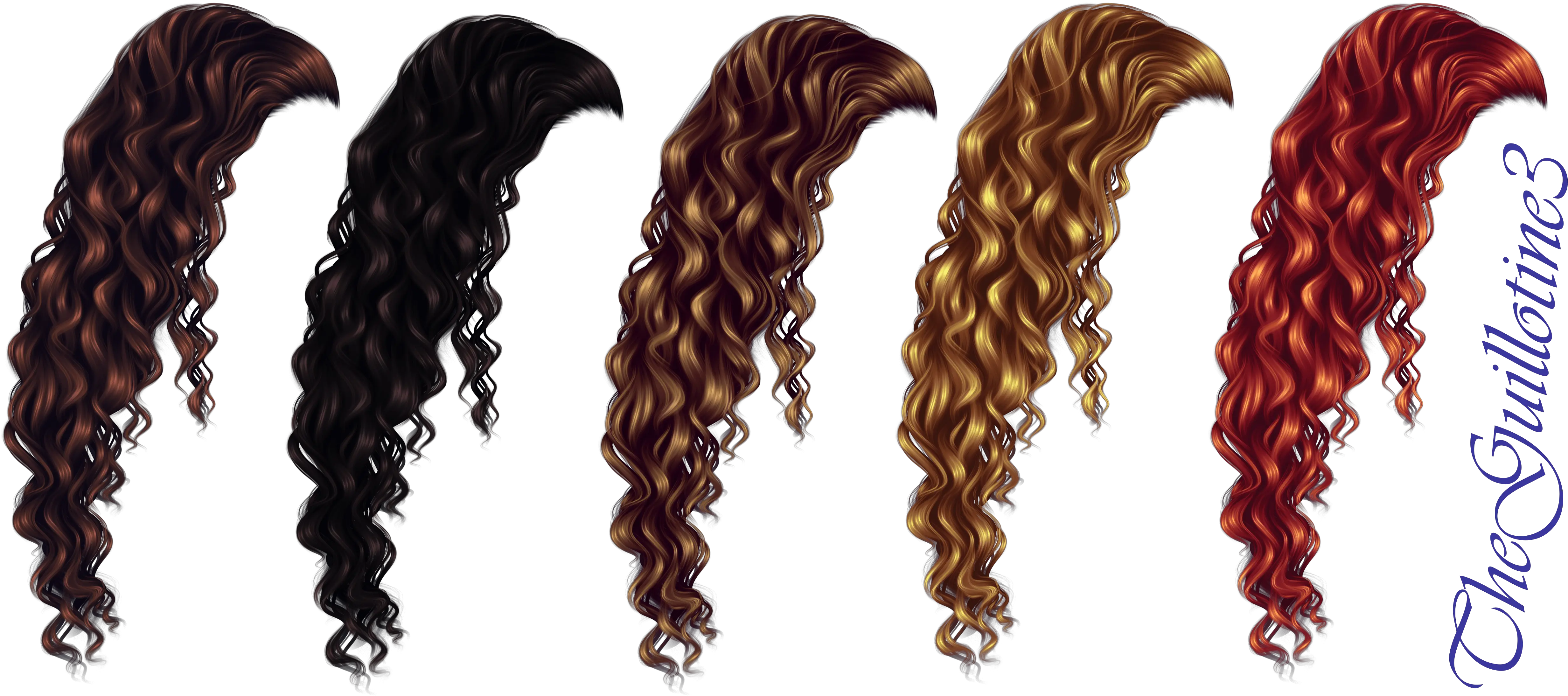  Download Wavy Hair Png Ladies Hair Style Png Curly Hair Png