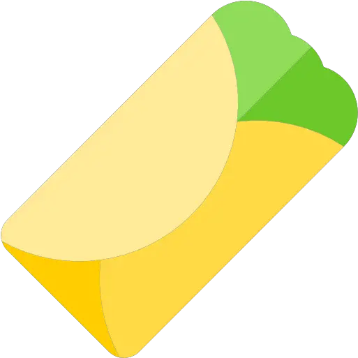  Tortilla Meat Food Mexican Burrito Fast Icon Png