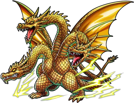  Godzilla Monsters King Ghidorah Godzilla X Monster Strike Png King Ghidorah Png