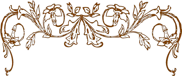  Download Brown Floral Border Transparent Image Pumpkin Transparent Floral Border Line Png Floral Border Transparent