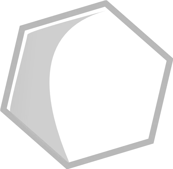  Hexagon Clipart Long Hexagon Transparent White Png Hexagon Png