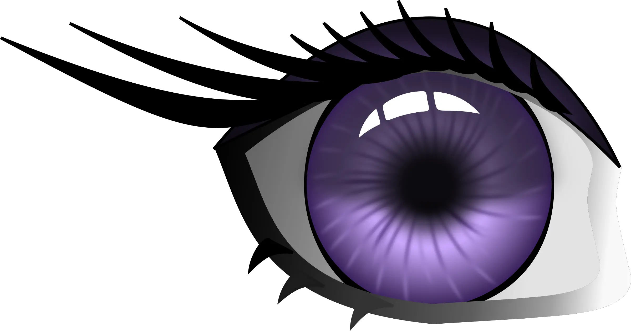  Download Free Png Purple Eye Dlpngcom Transparent Clipart Purple Eyes Lashes Png