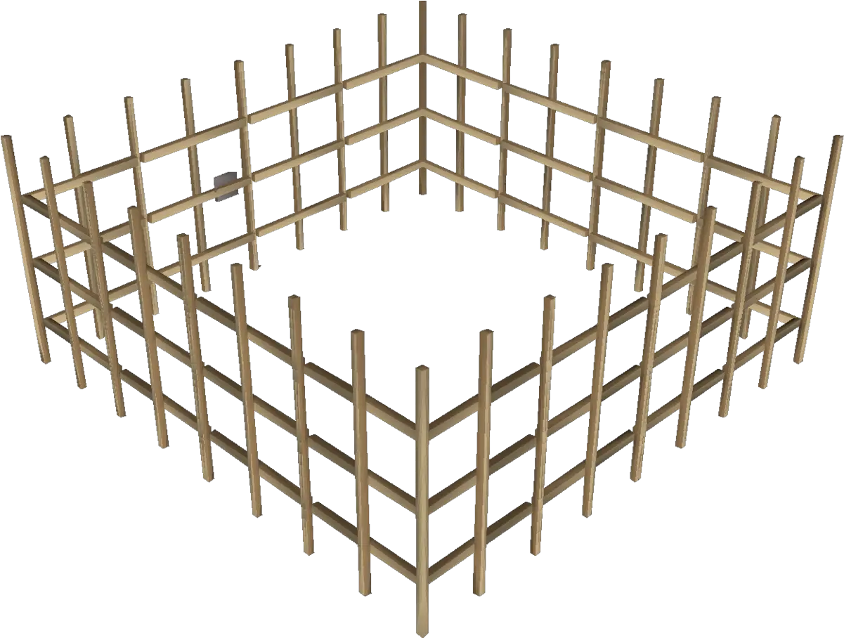  Oak Cage Osrs Wiki 5 5 Png Cage Png