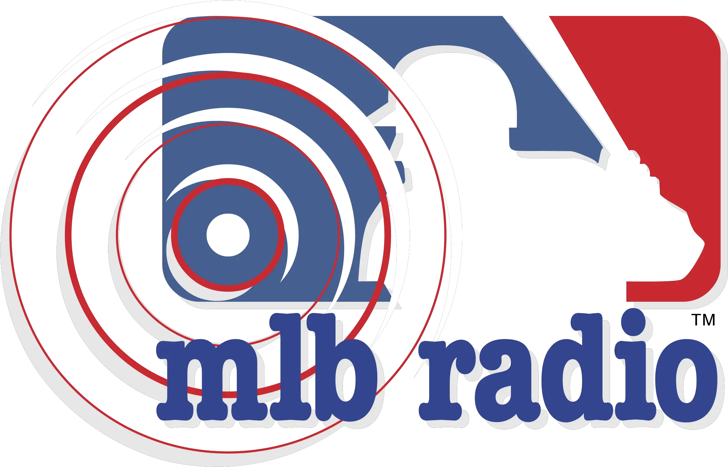  Mlb Radio Logo Png Transparent Vertical Mlb Logo Png