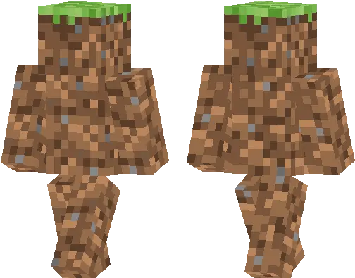  Grass Block Minecraft Skin Penguin Boy Png Grass Block Png