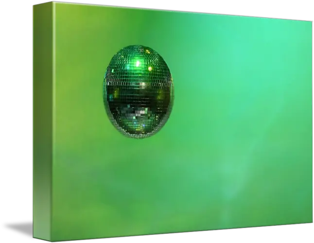  Mirror Ball Background Green By Don Beaulieu Circle Png Mirror Transparent Background