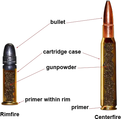  Ammunition U2014 Texas Parks U0026 Wildlife Department Inside A Rifle Round Png Bullet Shells Png