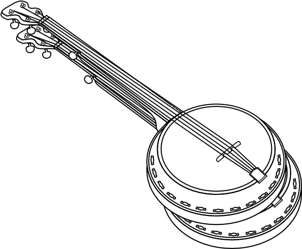  Banjo Para Colorir Clip Art Banjo Clipart Png Banjo Png