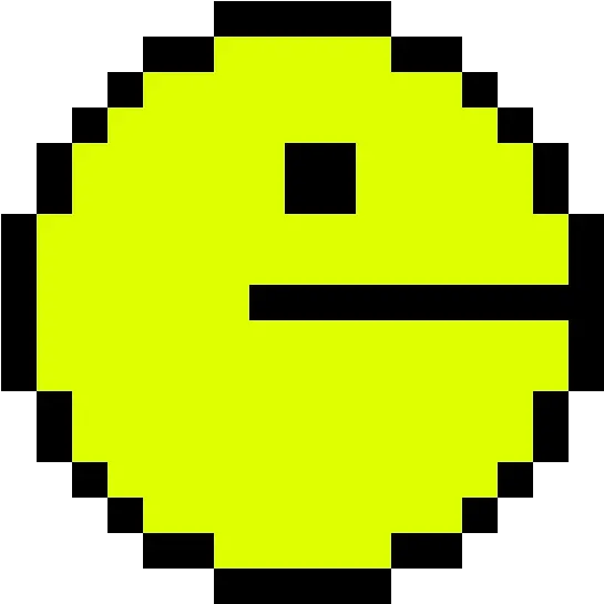  Png Pac Man Pixel Art Pac Man Transparent Background