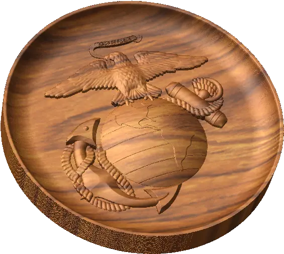  Eagle Globe And Anchor Style B Circle Png Eagle Globe And Anchor Png