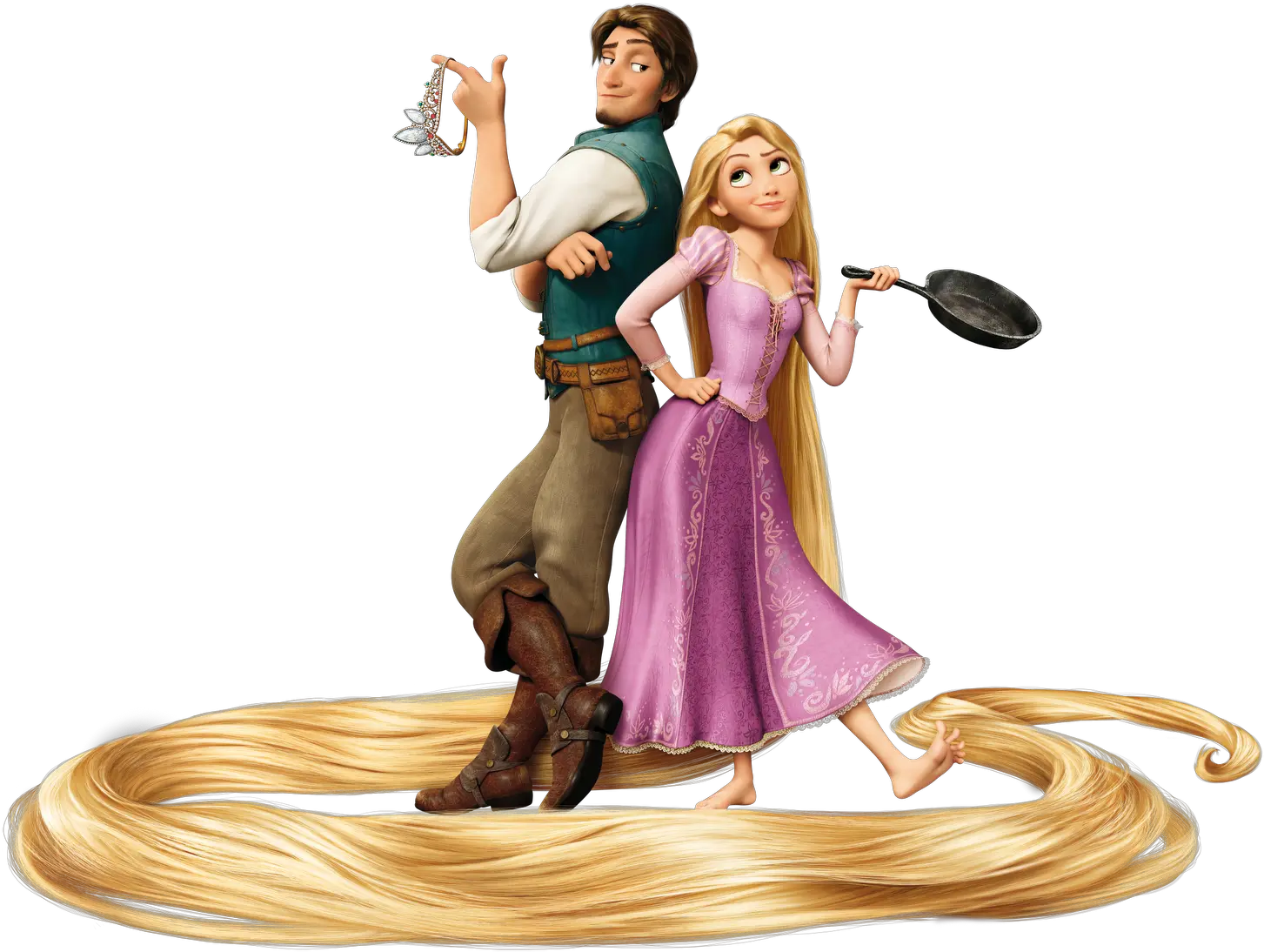  Disney Flynn And Rapunzel Png Rapunzel And Flynn Rider Png Rapunzel Transparent Background