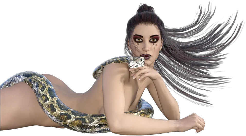  Woman Snake Fantasy Femininity Sexy Amazone Sexy Sexy Snake Png Sexy Woman Png