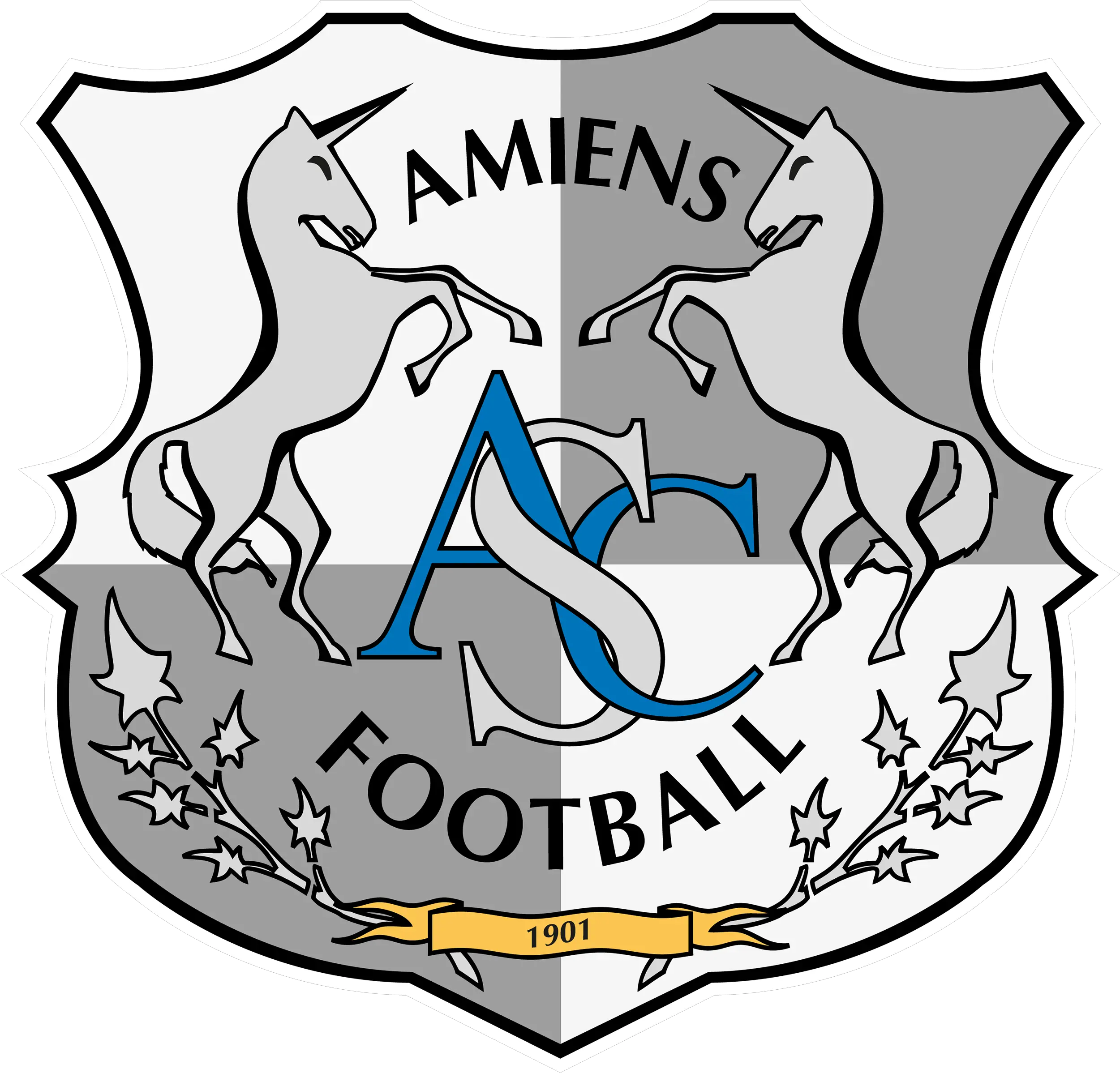  Amiens Sc Logo Logo Amiens Sc Png Sc Logo