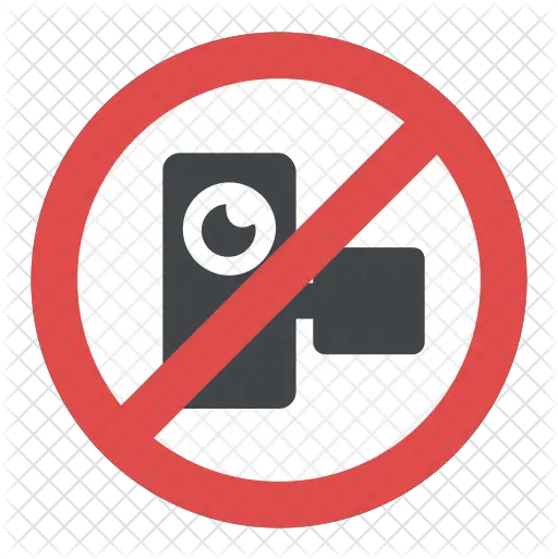  No Camera Sign Icon Of Flat Style No Toilet Clipart Png No Sign Png