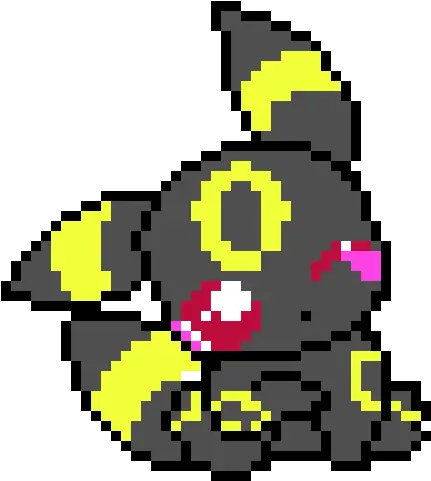  Baby Umbreon Pixel Art Maker Pixel Art Minecraft Umbreon Png Umbreon Png