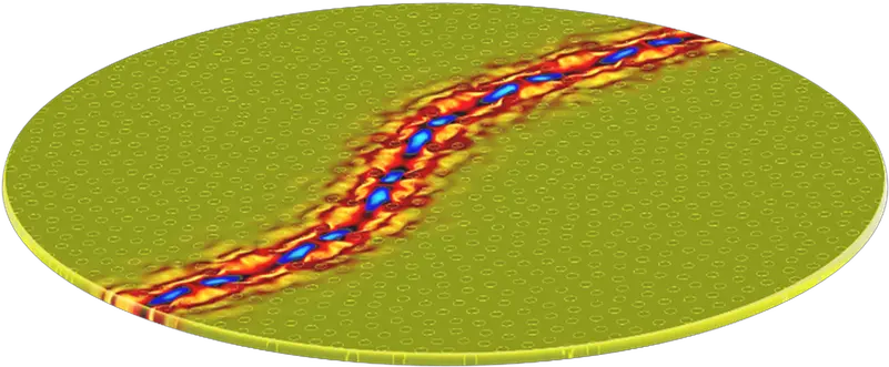  Physics U003ciu003eimageu003ciu003eu2014sound Waves Guided Along Curvy Path Dot Png Sound Waves Transparent