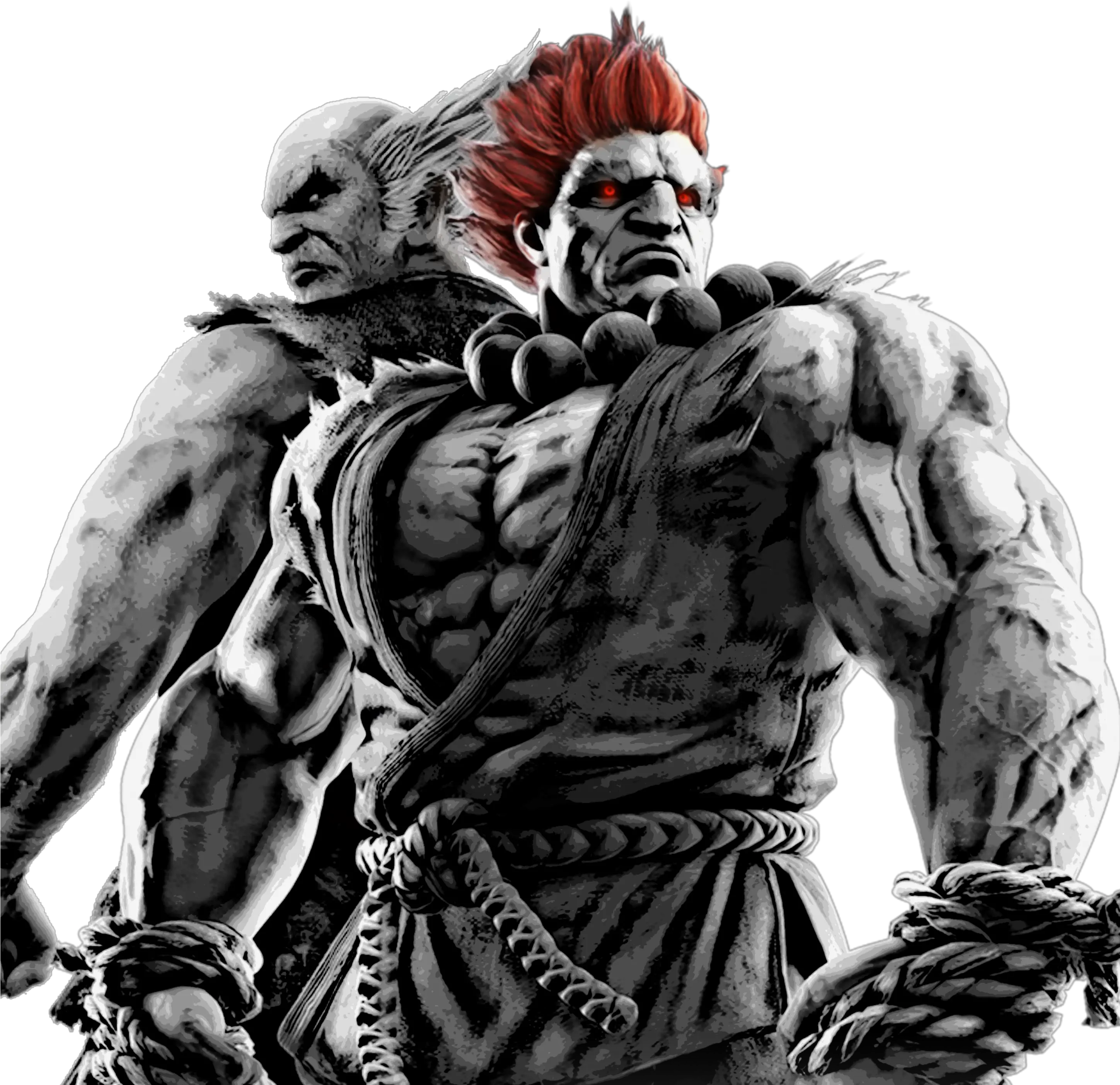  Akuma Sticker By Flamexx Heihachi Mishima Tekken 6 Png Akuma Png