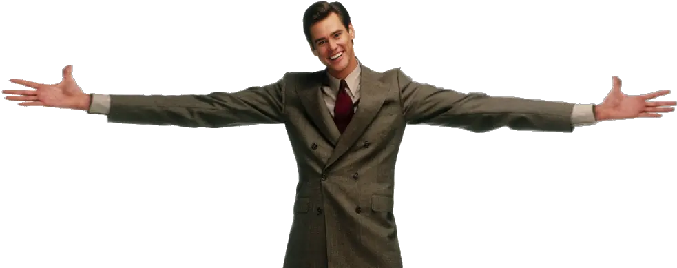  Jim Carrey Png 4 Image Man Open Arms Png Jim Carrey Png