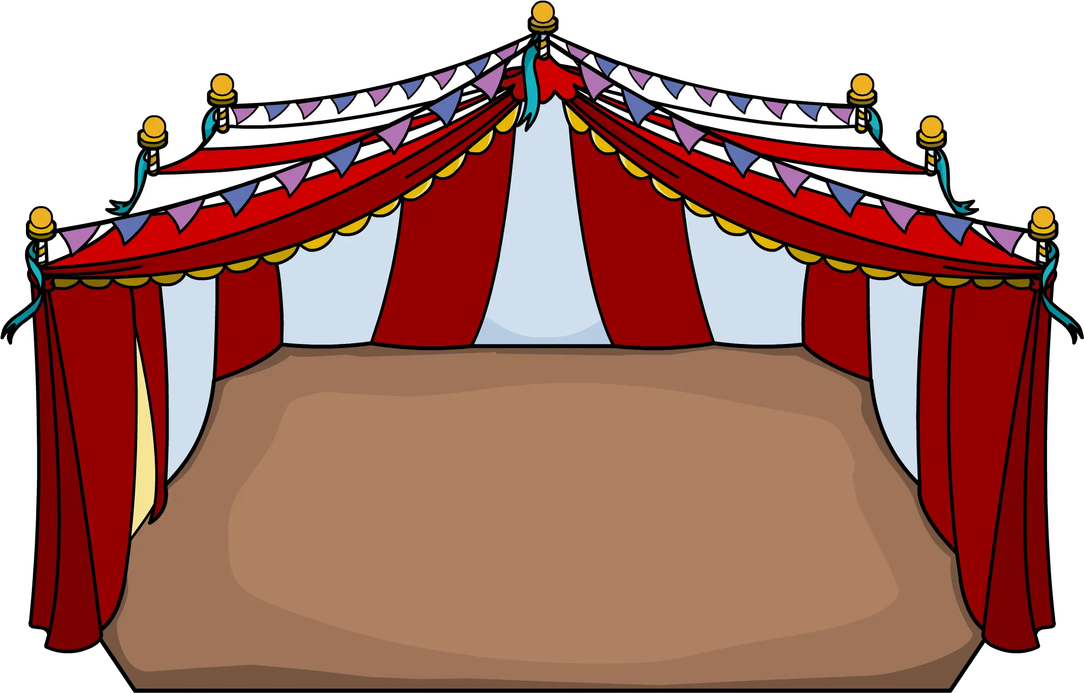  Main Event Igloo Club Penguin Rewritten Wiki Fandom Png Circus Tent Icon